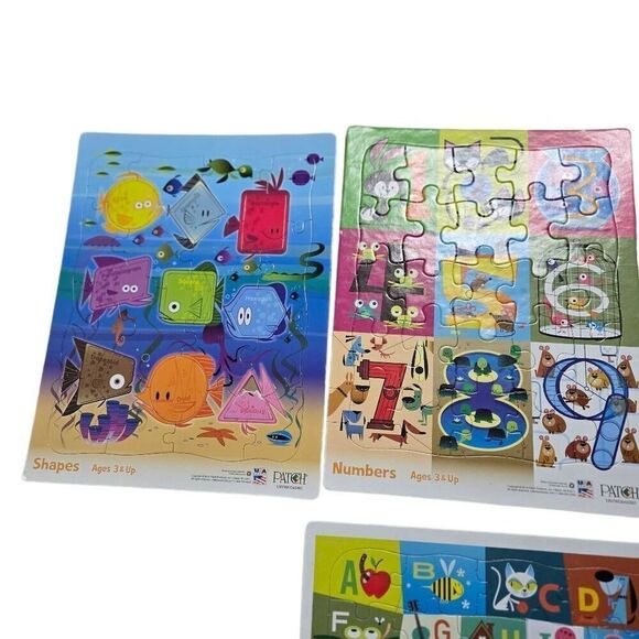 4 Patch Toy learning puzzles 3+ - Picture 4 of 5